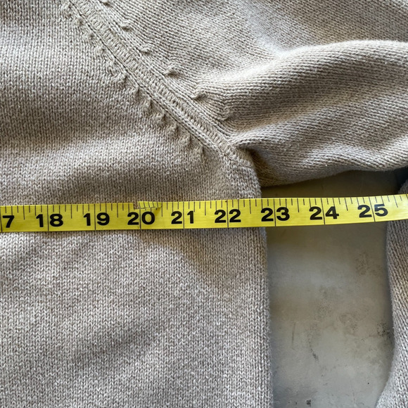 Eddie Bauer Cotton Crewneck Sweater Mens L/XL Quiet Luxury Preppy Academia - Picture 6 of 7